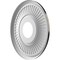Ekena Millwork Berkshire PVC Medallion (Canopies up to 5 3/4"), 13"OD x 3 1/2"ID x 3/4"P, Textured Metallic Galaxy CMP13BEAGX - alternate 5